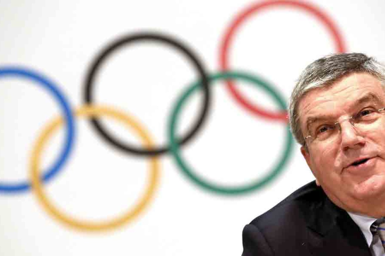 IOC president Thomas Bach