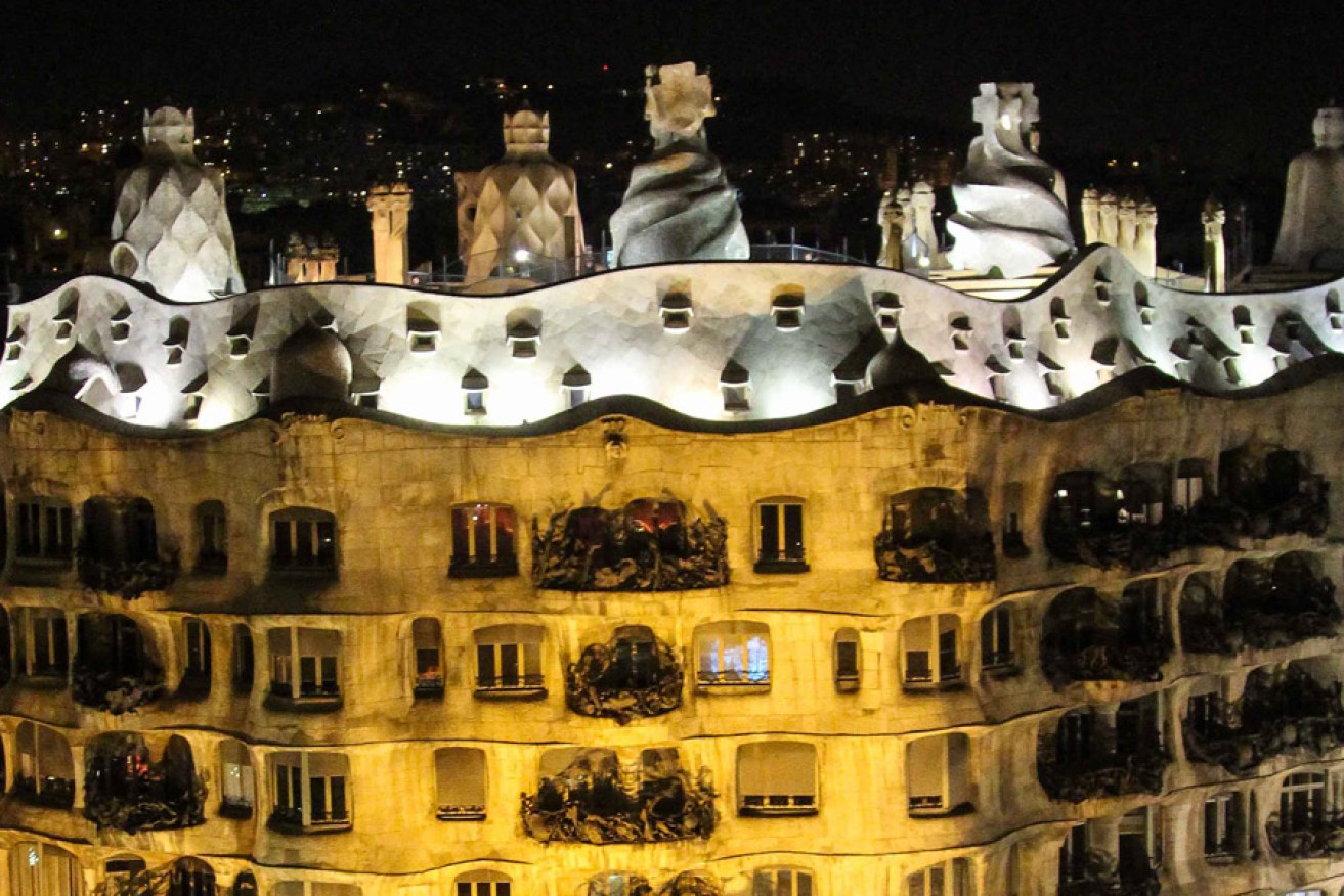 Gaudi's La Pedrera, with its magical rooftop. Photo: Amanda McInerney
