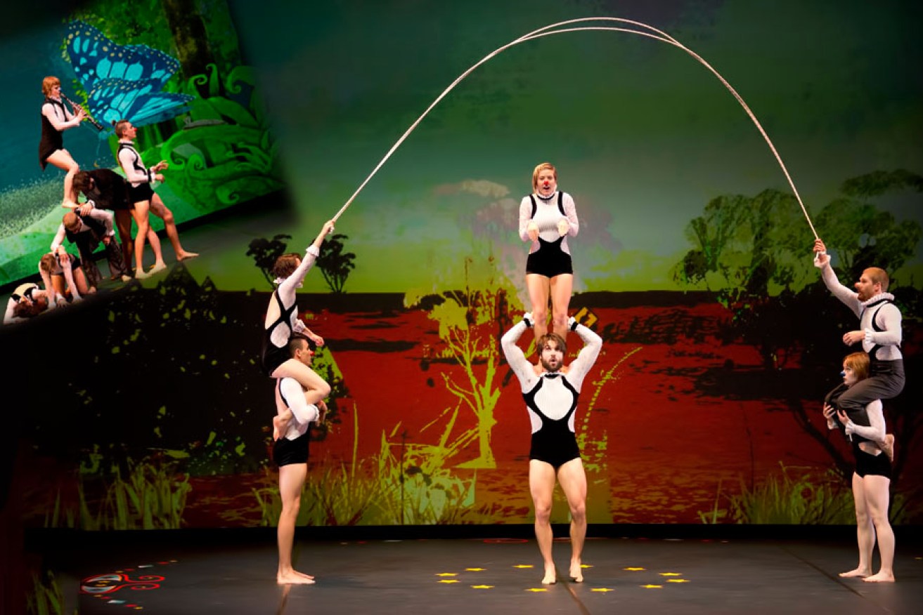 Multi-media acrobatic show Carnival of Animals is part of Come Out.