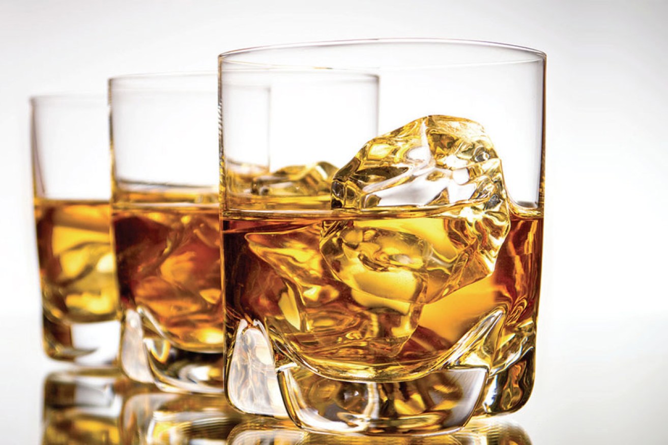 A stock image used in the Liberals' "Distilled Spirits Discussion Paper"