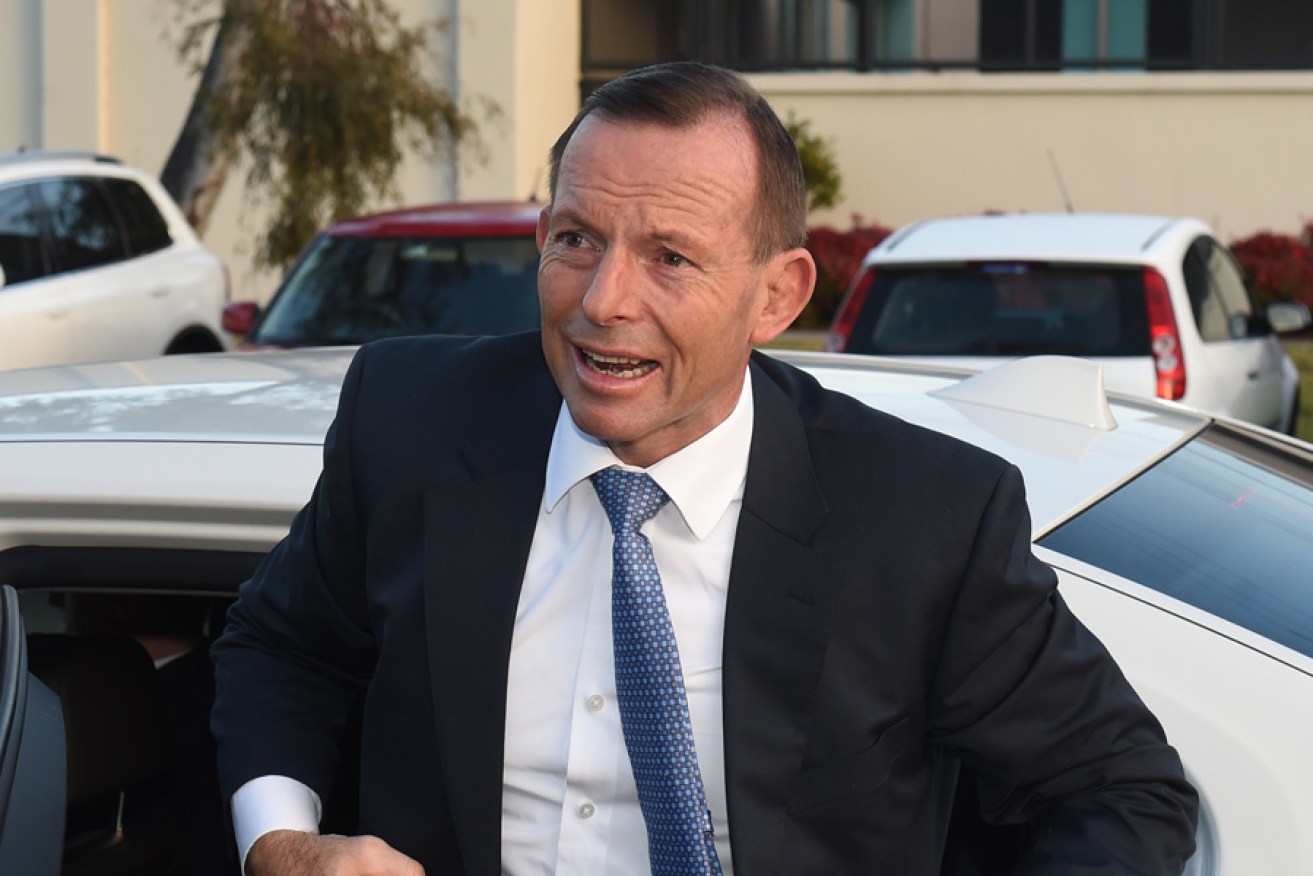 Prime Minister Tony Abbott in Canberra today.