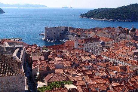 Echo of war in Dubrovnik’s Old Town