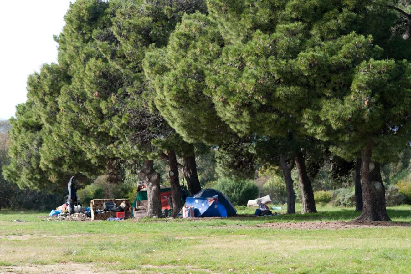 A file photo of campers in the parklands.