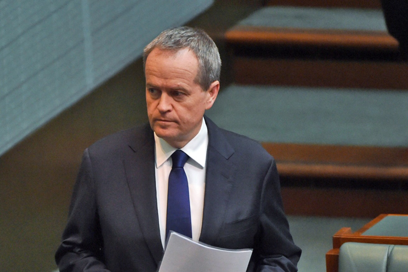 Bill Shorten enters Parliament today to introduce his same sex marriage bill.