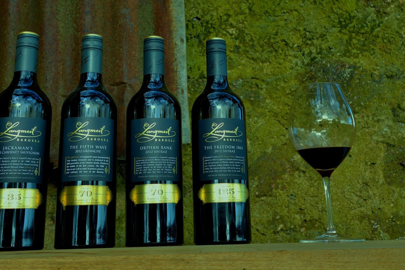 Langmeil old-vine wines. 