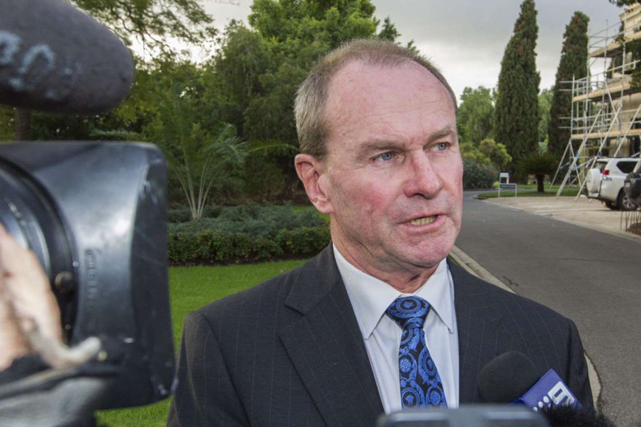 Martin Hamilton-Smith and fellow independent minister Geoff Brock will have to disclose campaign donors - but not until after the next state election.