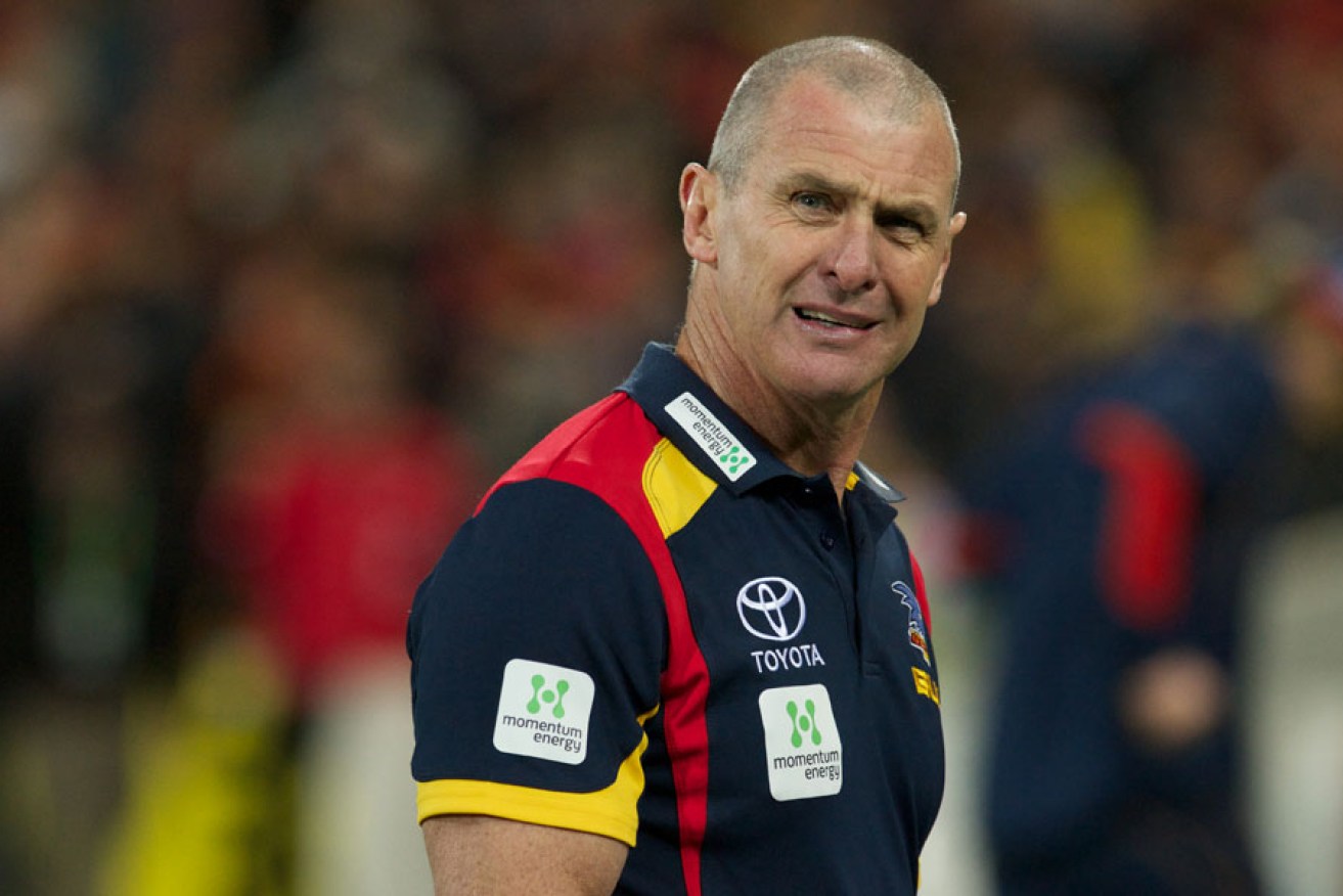 Adelaide Crows coach Phil Walsh has died of multiple stab wounds. Photo: Michael Errey/InDaily