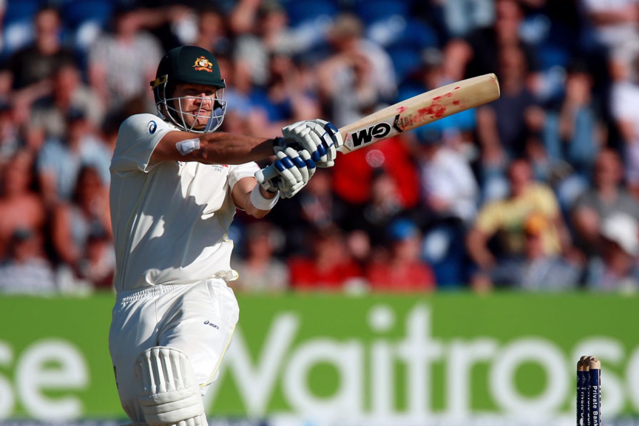Shane Watson hits out in Cardiff overnight.