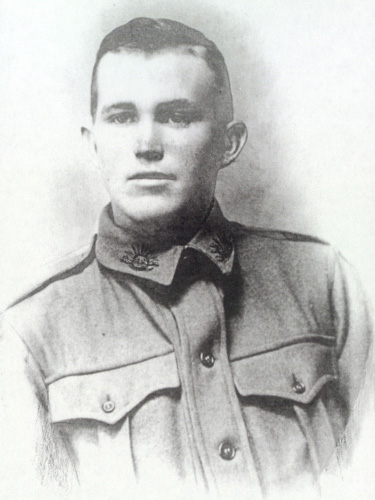 Harold Mitchell died after enlisting aged 23.