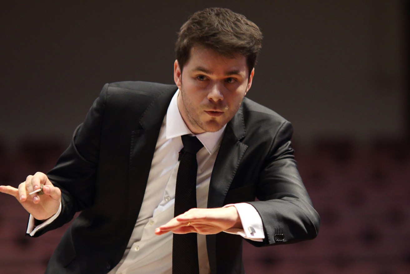 Conductor Nicholas Carter. Photo: Tony Lewis