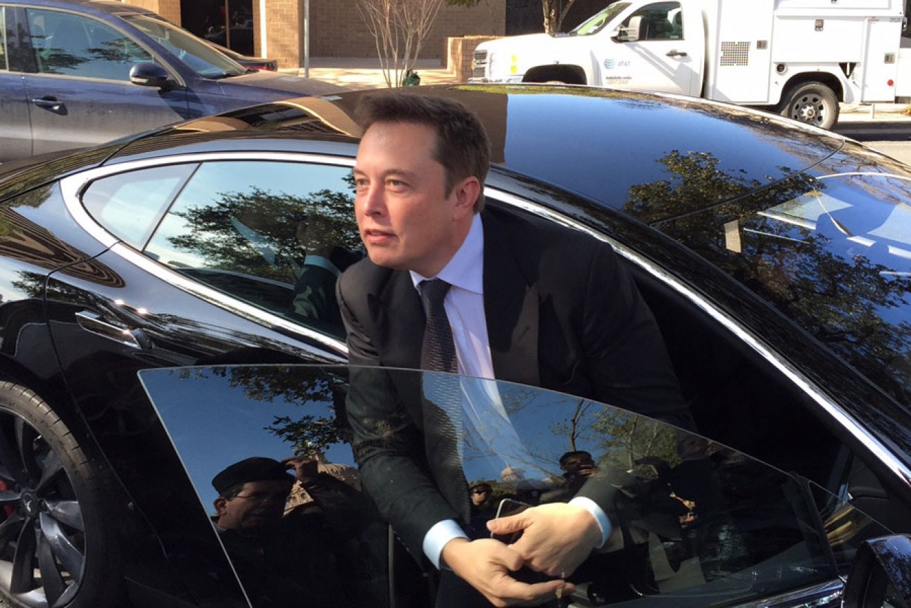 Tesla boss Elon Musk.