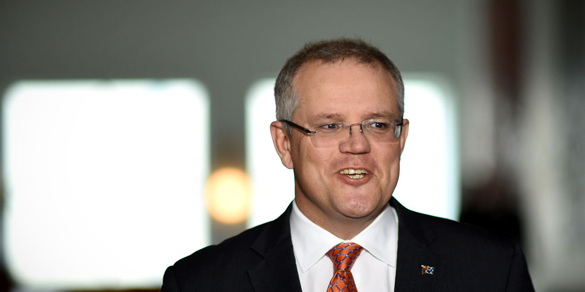 Minister Scott Morrison has pushed for a referendum. AAP image