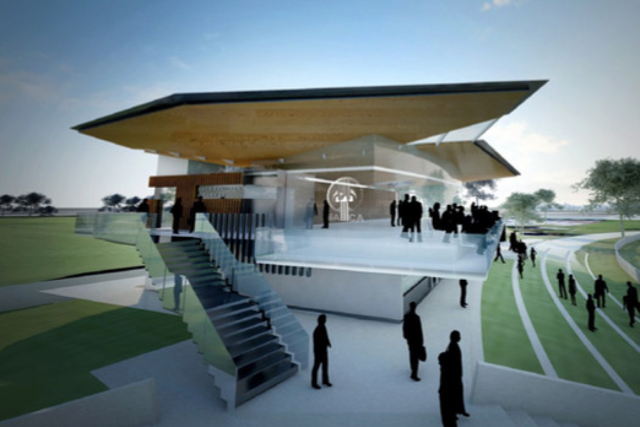 An artist's impression of the proposed structure.