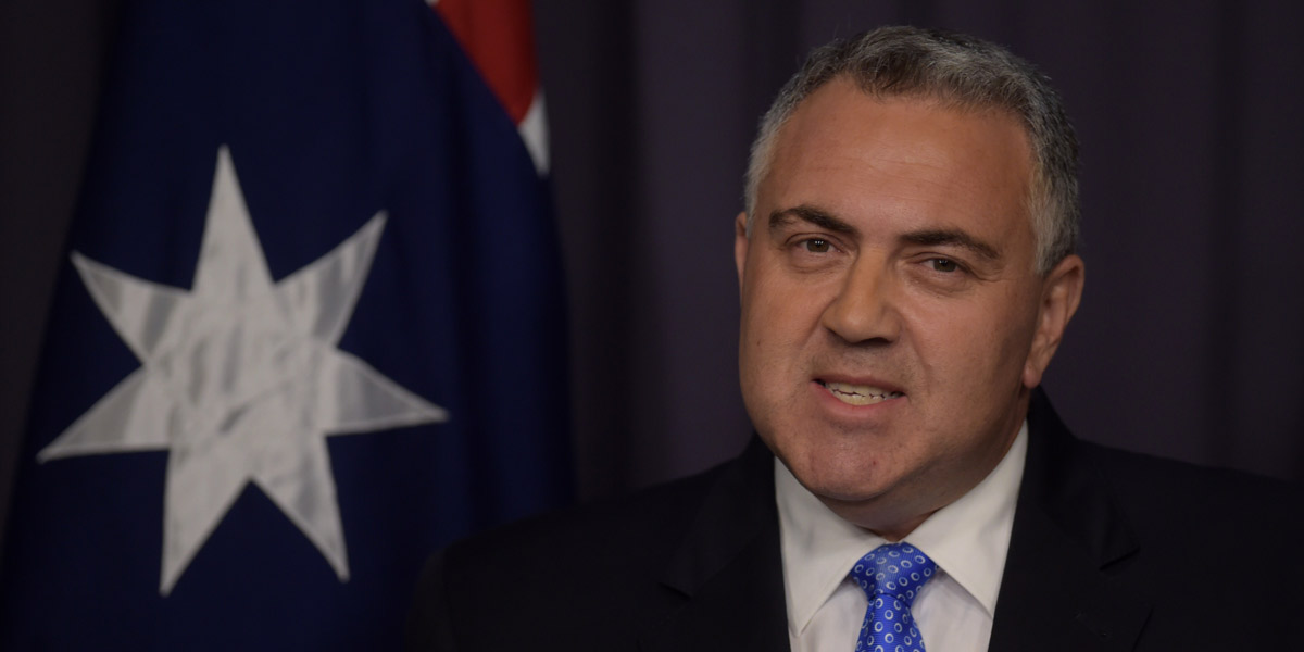Joe Hockey says his loyalties lie with Prime Minister Tony Abbott. AAP Image/Lukas Coch