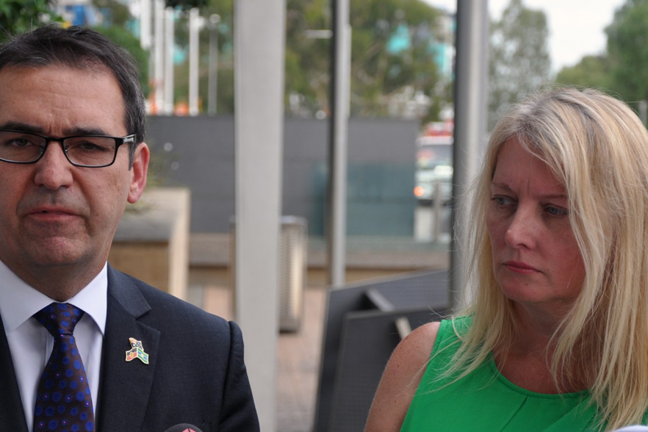 Steven Marshall and Tammy Franks first united to demand Labor support a compensation scheme in 2013. 