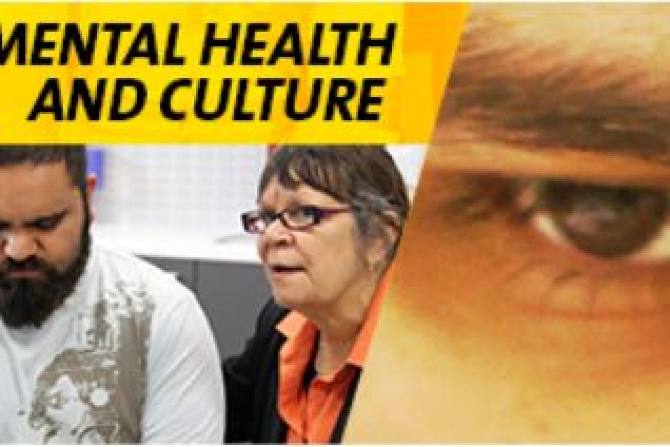 Mental health 'journeys' from two Indigenous case studies are used in the new coursework developed by Flinders University. 