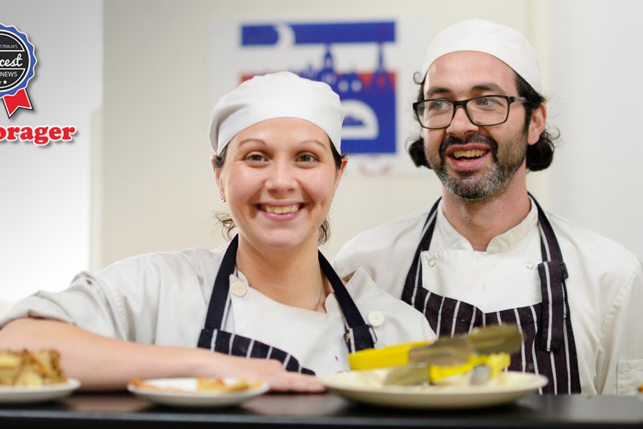 Yael and Abel Kerouanton, owners of new French bakery Kerou & Co. Photo: Nat Rogers/InDaily