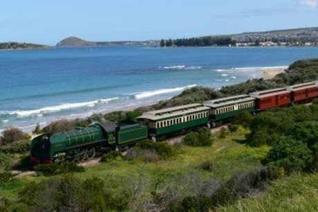 South coast steam train prang