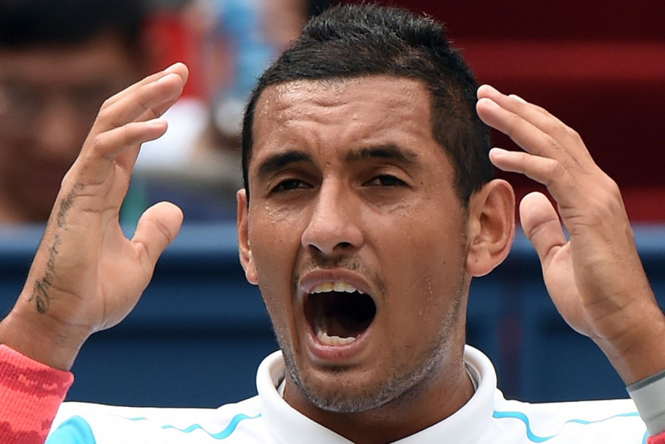 Snoozers are losers? Leon Bignell has fired a volley at Nick Kyrgios.