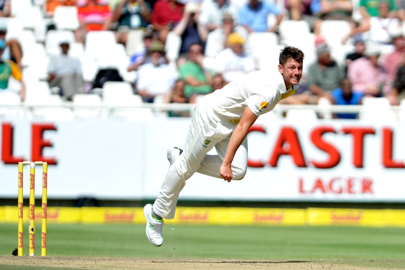 Fast bowler James Pattinson has been called into Australia's Test squad for Adelaide. AFP PHOTO / LUIGI BENNET
