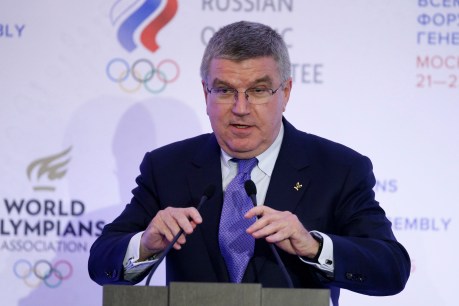 IOC boss lays down law to Russia