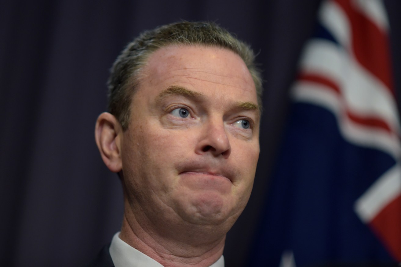 Leader of the House Christopher Pyne.