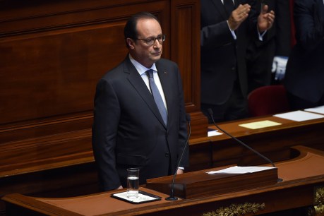 Defiant Hollande says France will intensify IS battle