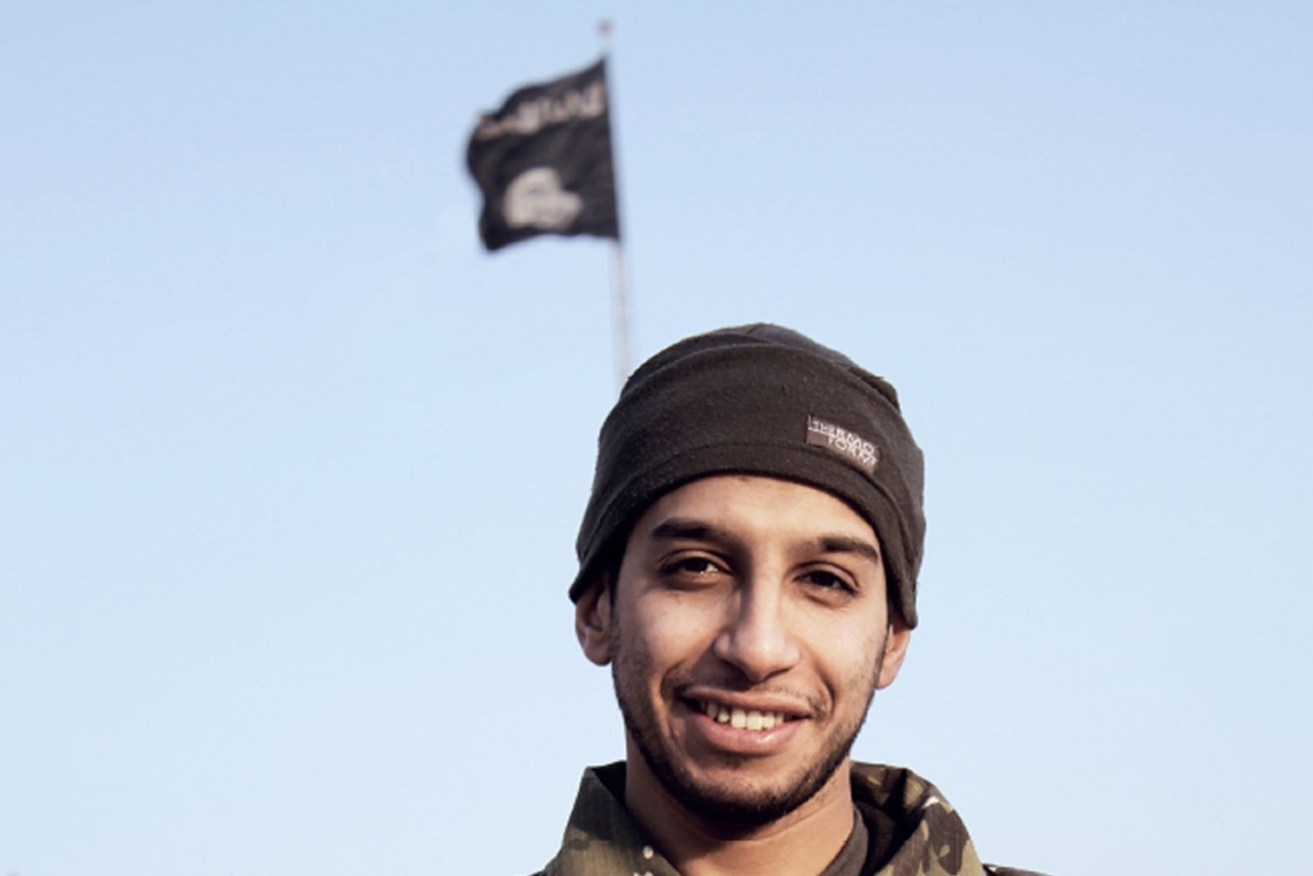 Islamic State militant Abdelhamid Abaaoud. AFP PHOTO / HO / DABIQ 