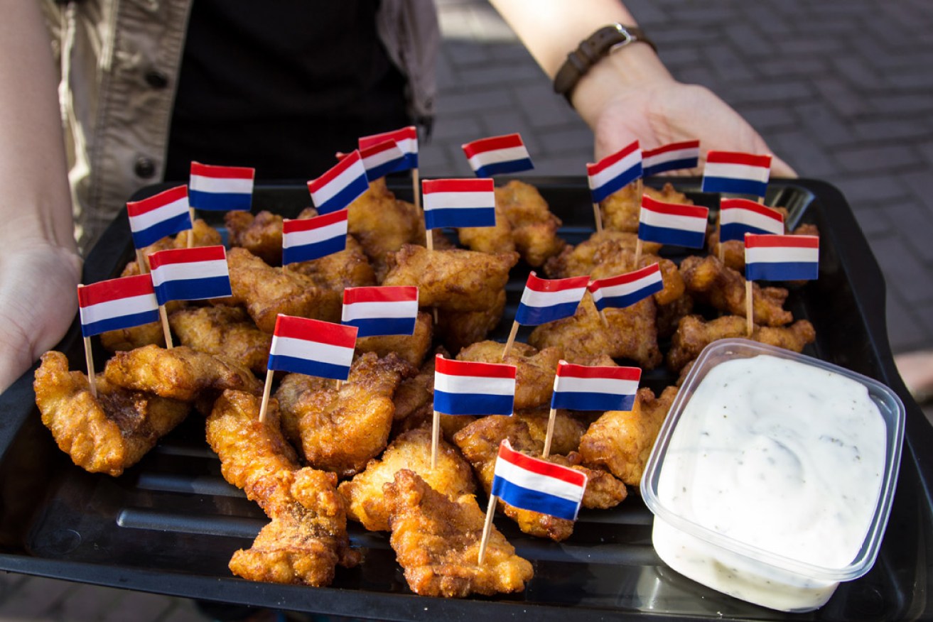 Kibbeling, a delicious traditional Dutch seafood treat.