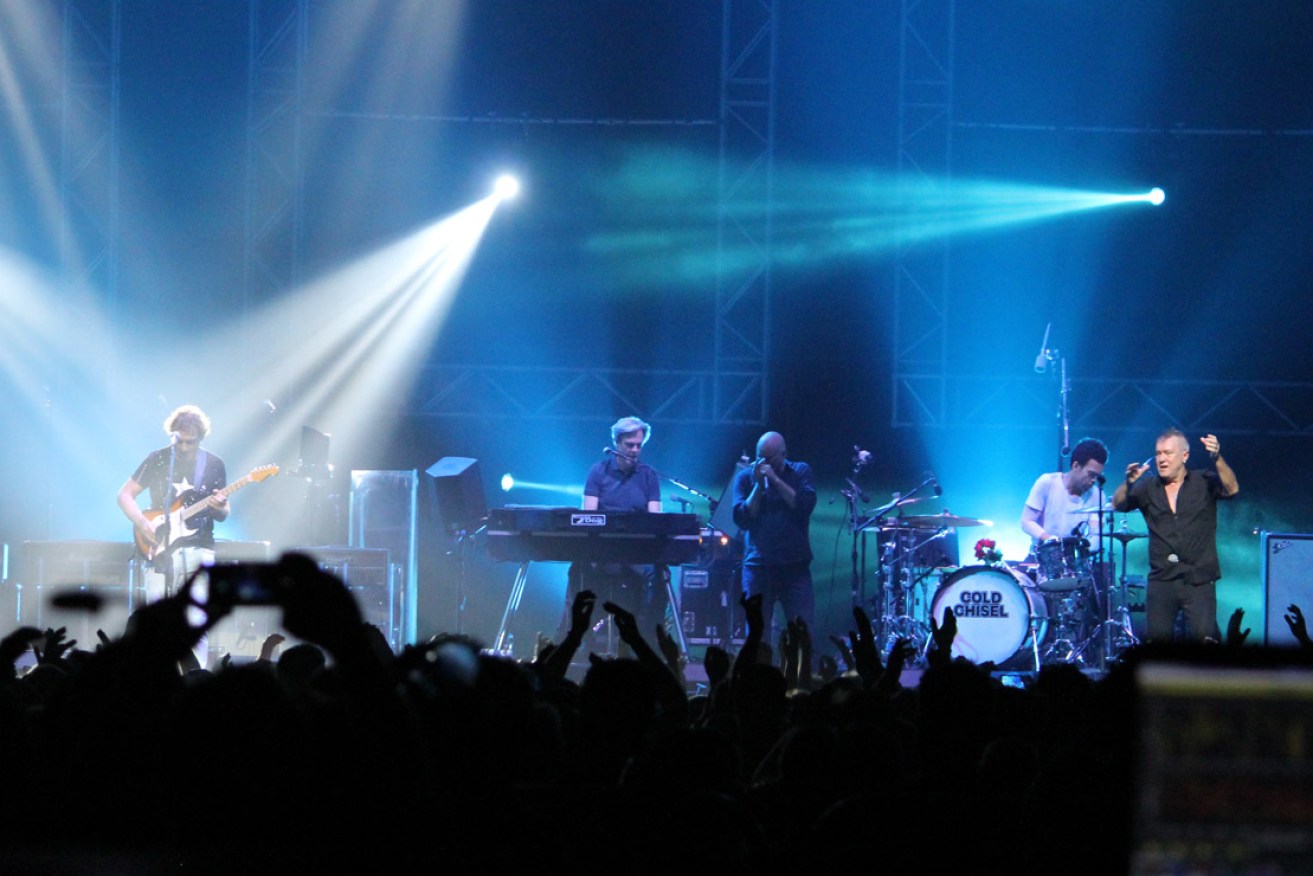 Cold Chisel at the Adelaide Entertainment Centre. Photo: Deb Fitzsimons