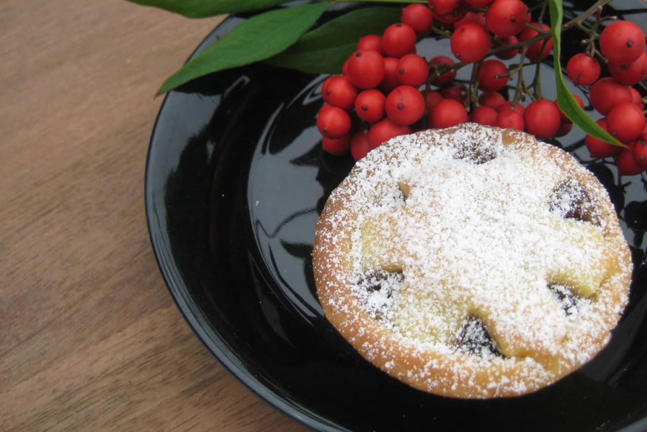 Christmas mince pies from artisan bakers Sucre Patisserie at the Flinders Street Market. Photo: supplied