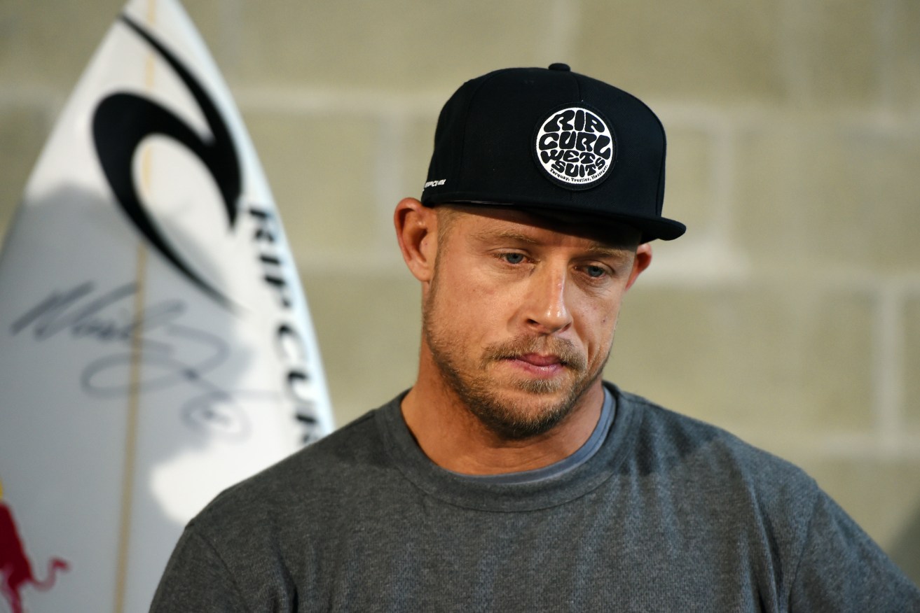 Mick Fanning pictured in Sydney earlier this year. AAP Image/Dean Lewins