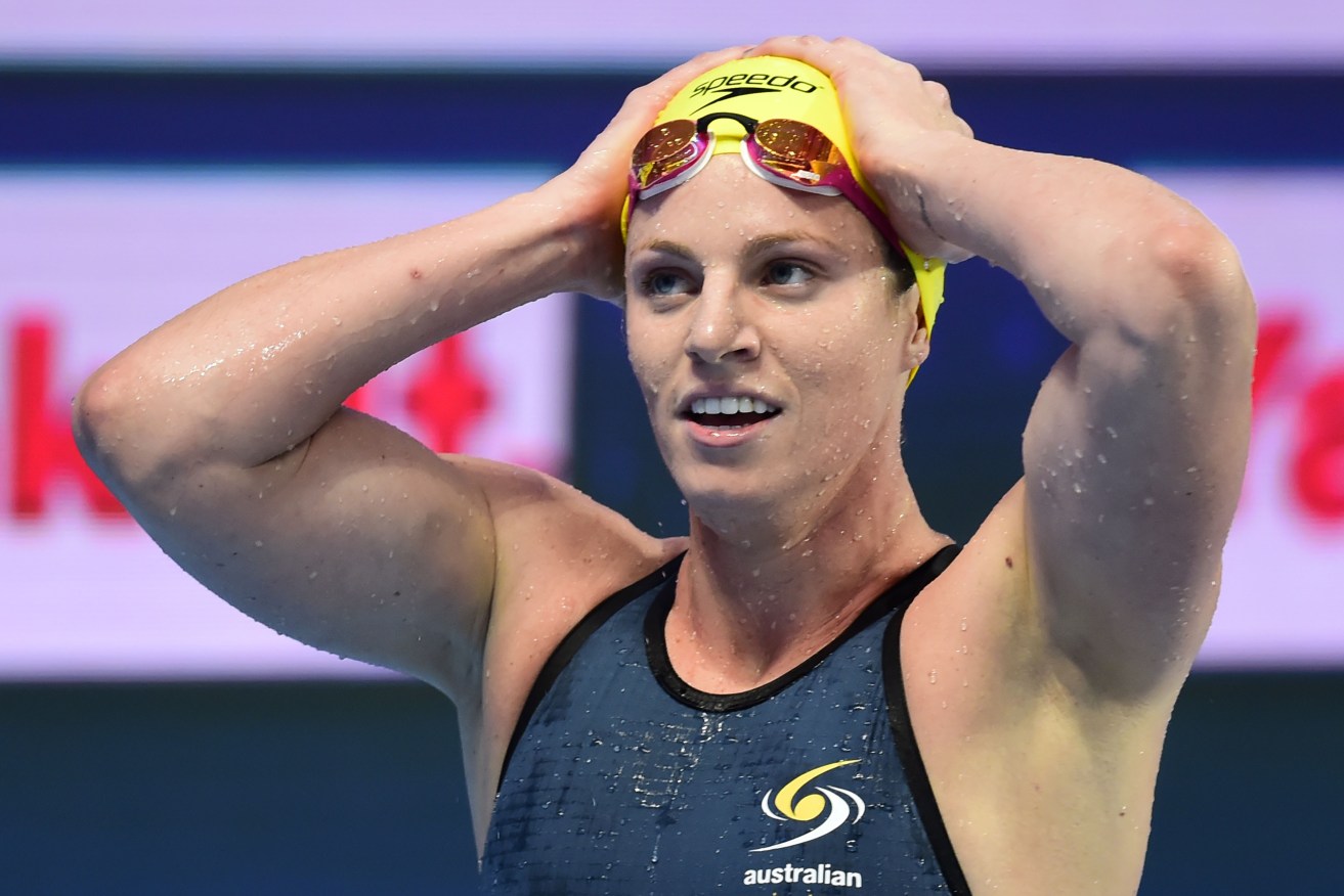 Emily Seebohm has conceded that her love of social media may have cost her gold in London. AFP PHOTO / ALEXANDER NEMENOV