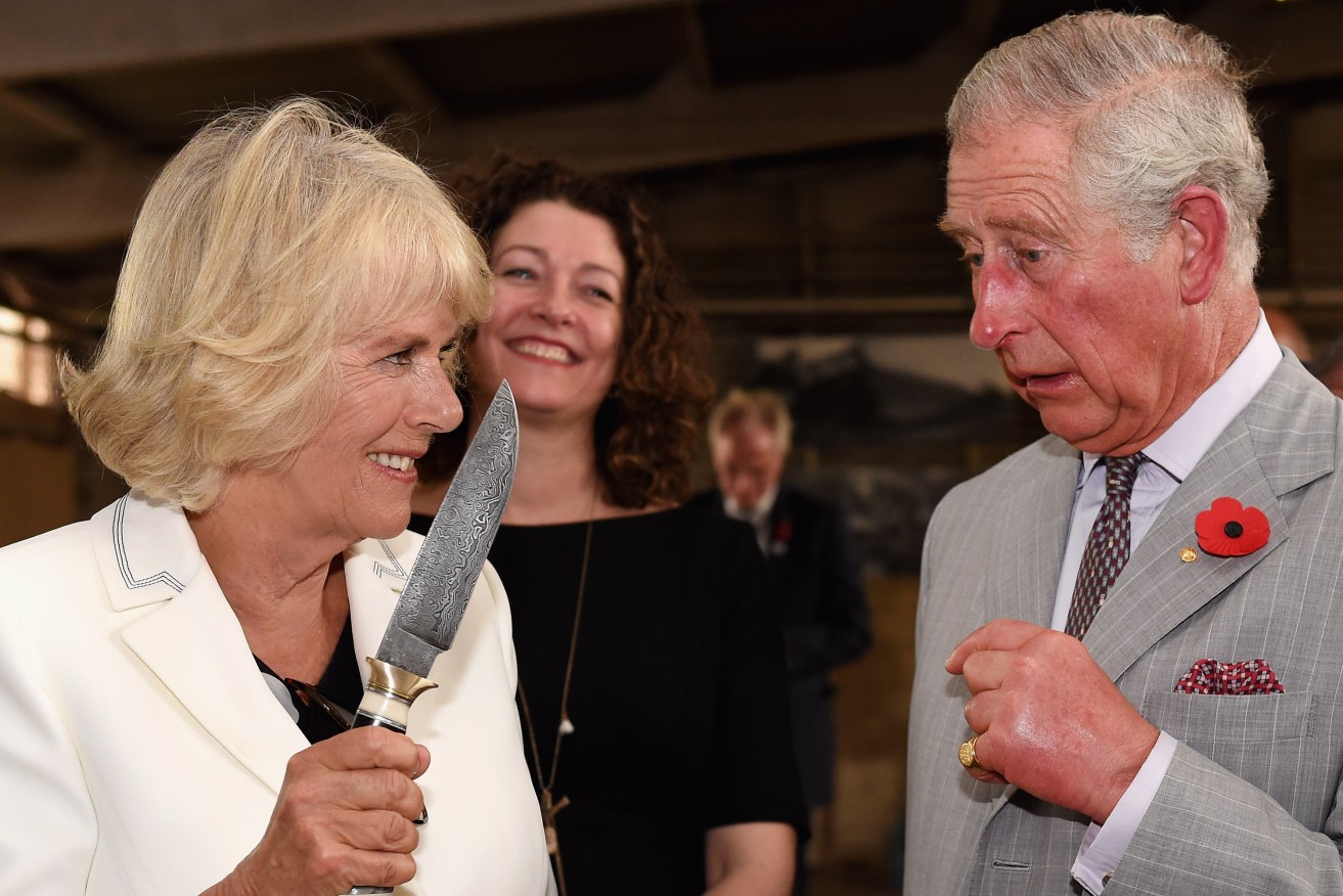 Prince Charles, Prince of Wales and Camilla, Duchess of Cornwall visit Seppeltsfield Winery in the Barossa in November. AAP Image/ Getty Images Pool, Daniel Kalisz
