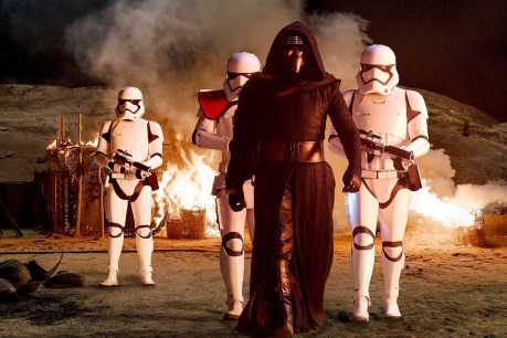 Star Wars: The Force Awakens with a bang