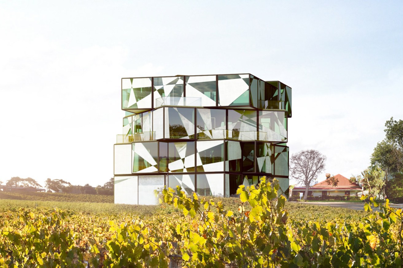 An artist's impression of the completed d'Arenberg Cube. Image: supplied