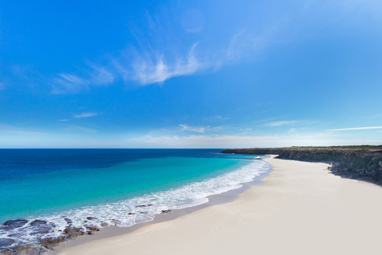 Walk the Yorke includes stretches of pristine beach on the peninsula.