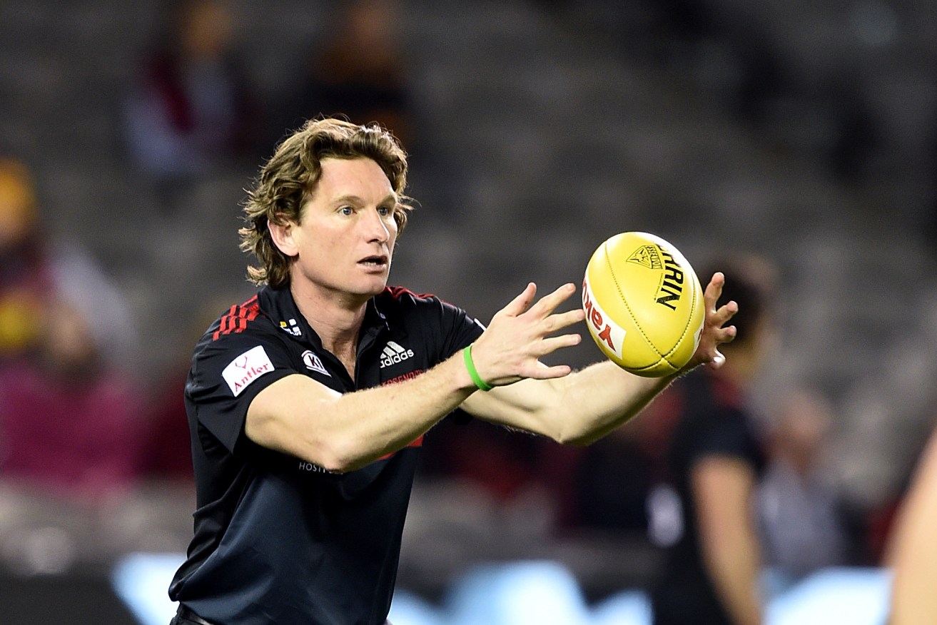 James Hird admits he dropped the ball during his time at the helm, but says others must take responsibility too. Photo: Joe Castro, AAP.