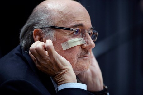 Banned Blatter still on the payroll