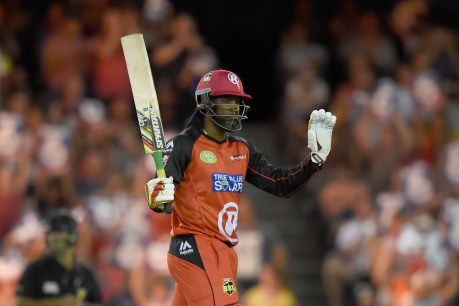 Gayle force not enough to blow away Strikers