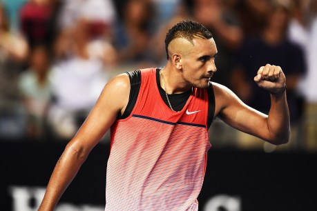 Victorious Kyrgios backs Hewitt to march on