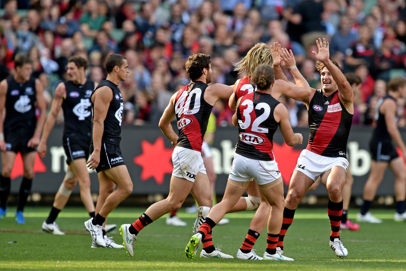David Parkin believes Essendon will fare better than Carlton this year - even without half its squad, including Jobe Watson and Dyson Heppell. Photo: Joe Castro, AAP.