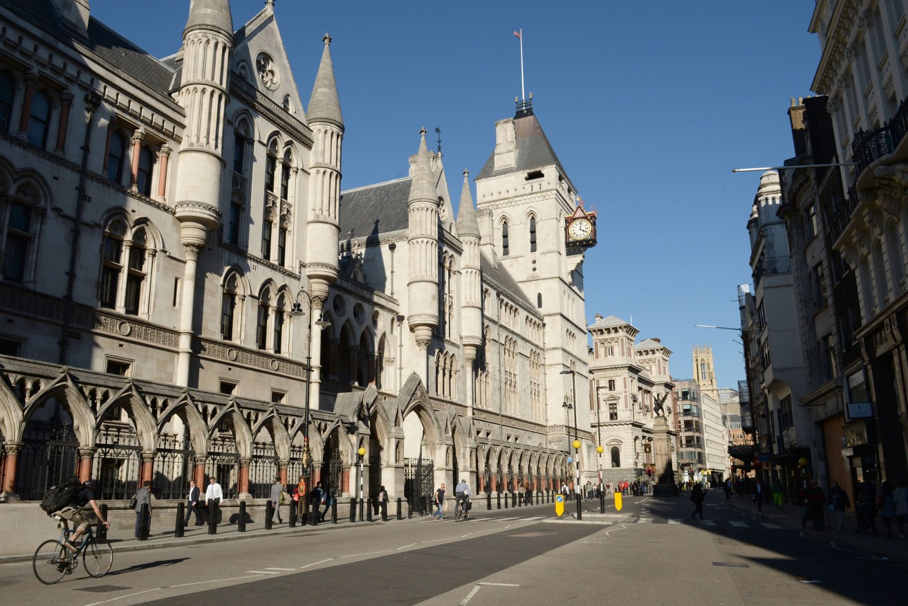 The Royal Courts of Justice in London. Photo: Anthony Devlin/PA Wire