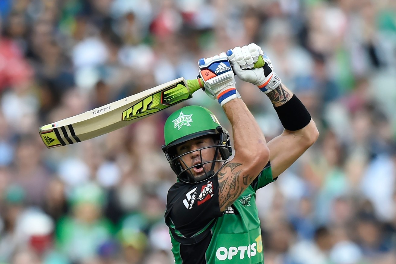 Kevin Pietersen plays for the Melbourne Stars during the BBL Grand Final. Photo: Mal Fairclough, AAP.