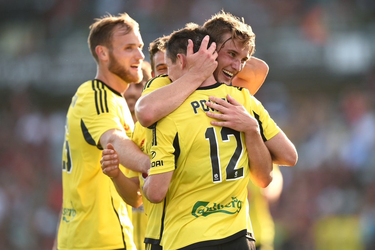 Wellington Phoenix has finally been granted a long-term future - if the club lifts its game. Photo: Dan Himbrechts, AAP.