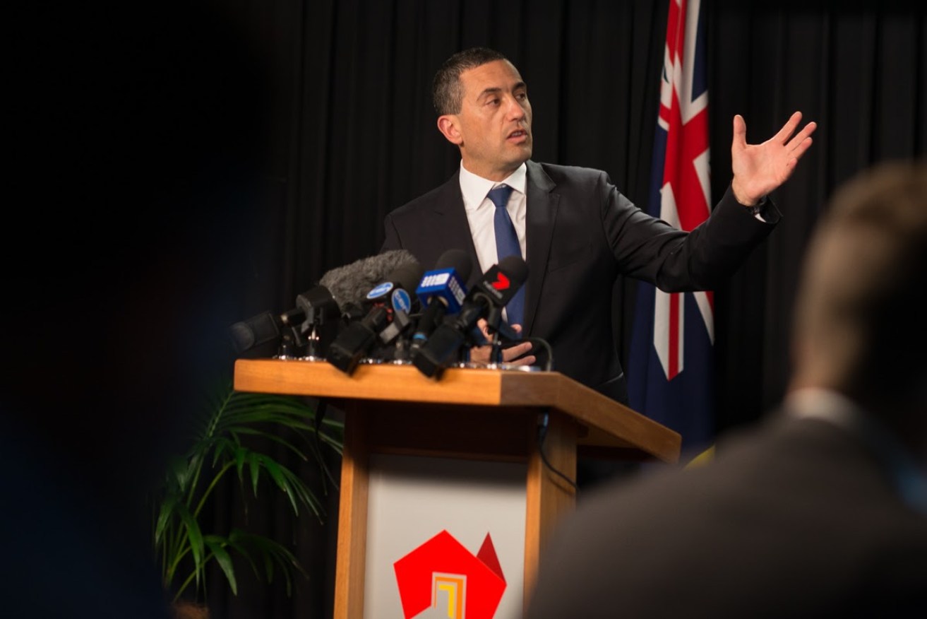 Treasurer Tom Koutsantonis said he supported Jay Weatherill's "tactics" on raising the GST. Photo: Nat Rogers/InDaily