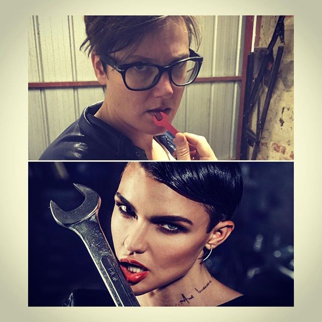 Hannah Gadsby and Ruby Rose