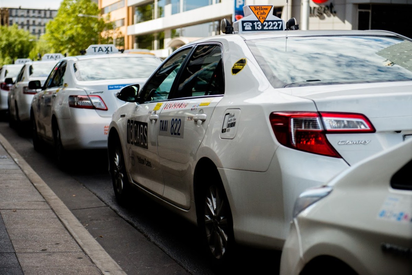 Taxis pay huge premium for Compulsory Third Party insurance. Photo: Nat Rogers/InDaily