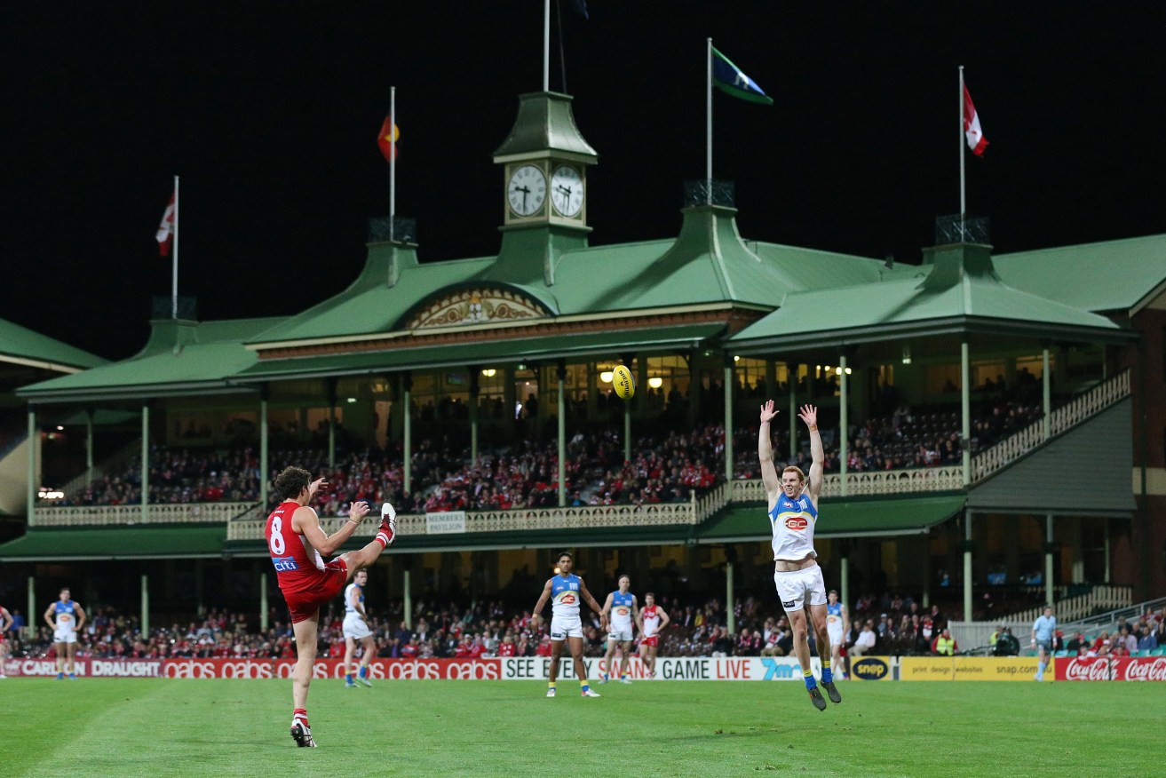 The Swans will play all their home and away games at the SCG from this season. Photo: David Moir, AAP.
