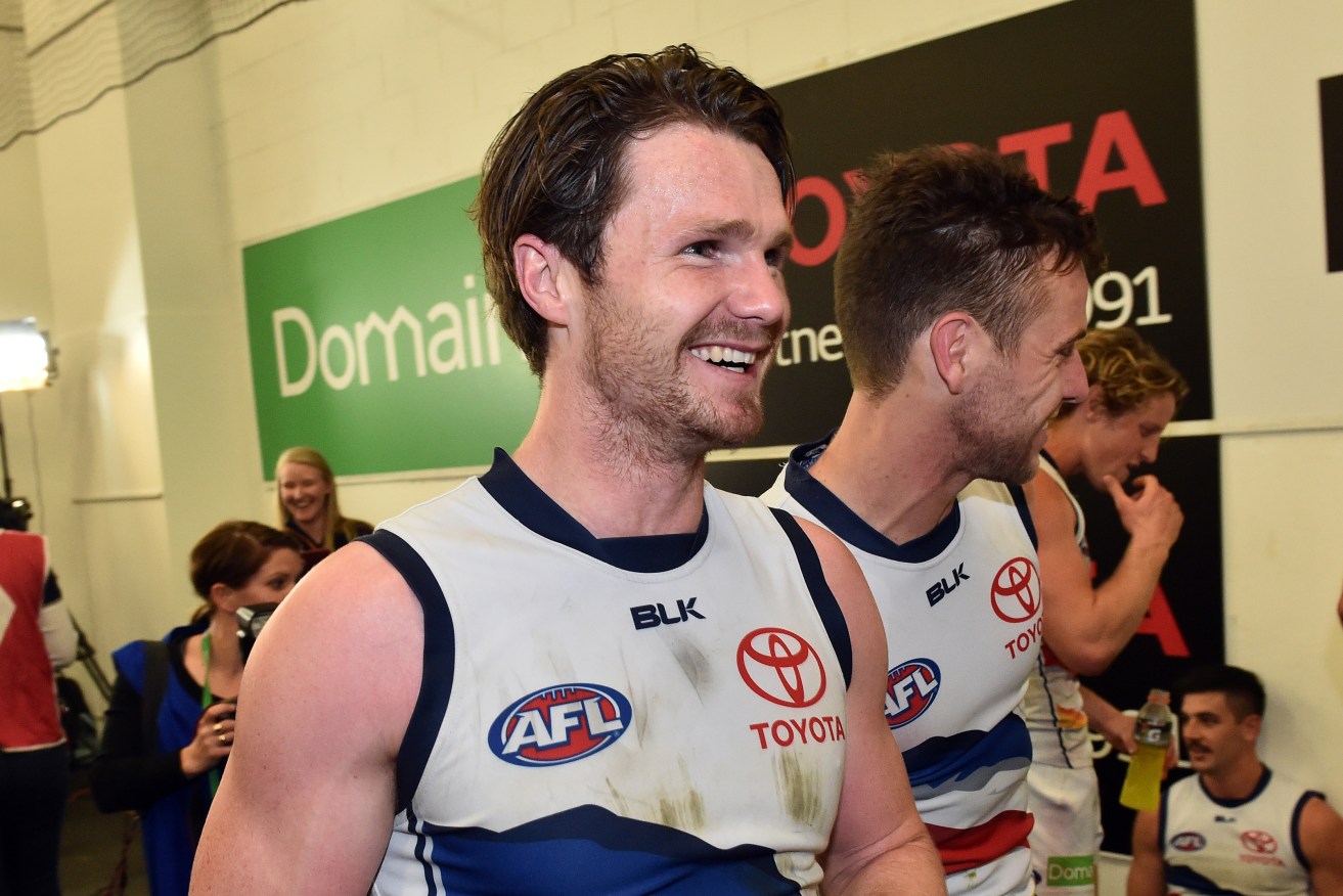 Some wise footy heads say Paddy will be smiling come season's end - but his former teammates won't. Photo: Julian Smith, AAP.
